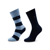 Tommy Hilfiger Dolge nogavice 342021001 Mornarsko modra