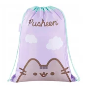 Pusheen ljubicasta torba za tjelesni, sportska vrecica 43x34 cm