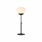 Crna stolna lampa Markslöjd Rise, visina 75 cm