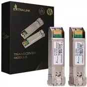 Extralink SFP+ 10G 1310 NM SM LC 10KM 2 paketa