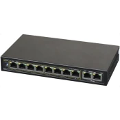 PULSAR S108 network switch Fast Ethernet (10 /100) Power over Ethernet (PoE) Black