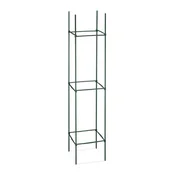 Northix Set 4 opornikov za rastline 150 cm stabilna kovinsko-plastična konstrukcija