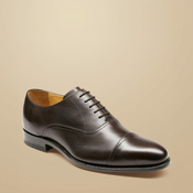 Svecane oxford cipele Charles Tyrwhitt Leather Oxford Shoes — Dark Chocolate - 41