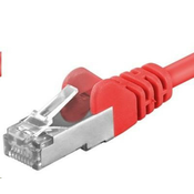 PREMIUMCORD Povezovalni kabel CAT6a S-FTP, RJ45-RJ45, AWG 26/7 5m rdeča