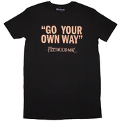 Fleetwood Mac Go Your Own Way Black L Ženske Majica