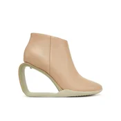 Škornji United Nude Mobius Ankle Bootie Hi 1093793116 Bež