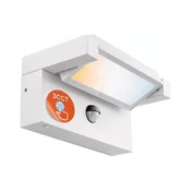 LED spoljašnje zidno svetlo sa senzorom LED/25W/230V IP54 bela