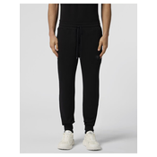 Plein Sport Spodnji del trenirke SAFC MJT2788 STE003N Črna Regular Fit
