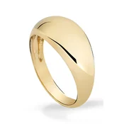 BERRIES prstan ženski pozlačen srebrni Viva Gold Mini Ring