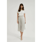 Womens skirt MOODO - olive/powder pink