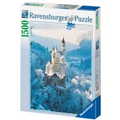 Ravensburger Puzzle Grad Neuschwanstein pozimi 1500 kosov