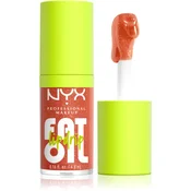 NYX Professional Makeup Fat Oil Lip Drip olje za ustnice 4,8 ml odtenek 06 Follow Black za ženske