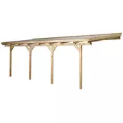 WEKA Lesena vrtna pergola 671 (7x3 m)