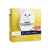 Nestlé Gourmet Gold Mltp cons. mačje paštete 8x85g