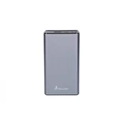 Extralink EPB-127 30000mAh Srebrna | Powerbank | Power bank, 65W PD, USB-C