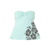 HOLLISTER Top akvamarin / crna