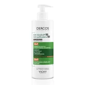 Vichy Šampon in balzam 2 v 1 proti prhljaju DS (dermatološki balzam) 400 ml