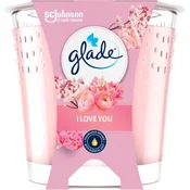Dišeča sveča Glade Ljubim te, 112 g