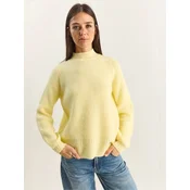 Bianco Lucci Pulover Pullover limonino-rumena