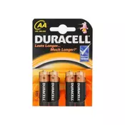 Duracell baterija LR 6 alkalna AA 1/4 blister ( 7424 )