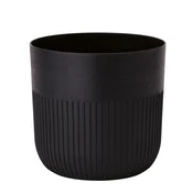 Okrasni lonec LUCA 220mm globoko črna 80814