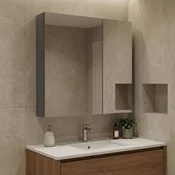 HANAH HOME Ormarić sa ogledalom Bari 60 664