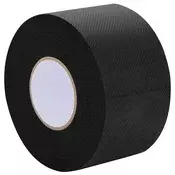 vidaXL Samolepljiva tape za umetno travo Črna 5 cm x 10 m