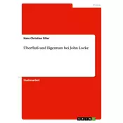 Überfluß und Eigentum bei John Locke
