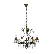 ONLI - Luster na lancu TERESA 5xE14/6W/230V bronzan