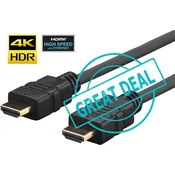 shumee Vivolink PROHDMIHD3-bulk HDMI kabel 3 m HDMI tip A (standardni) črne barve