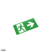 Piktogram za svetilo s puščico v desno 251 x 25 mm Luxmena BM-C91-MLR2-PKT-HRR