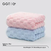 GGT Set peškira, 36x73cm, 2 komada, Roze-plavi