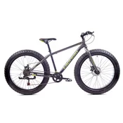 Fat bike Capriolo Fat Boy 26+ (7 speed) Boja:Crno-zelena Velicina rama:17