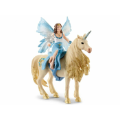 Schleich SLH42508 Schleich Bayala - Eyela na zlatem samorogu, otroške figurice 5+