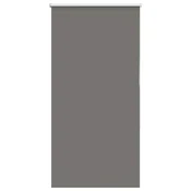 Vidaxl Rolo zatemnjena siv 65x130 cm tkanina širina 60,7 cm poliester