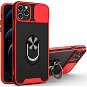 MCTR8-IPHONE 11 Futrola Magnetic Defender Silicone Red