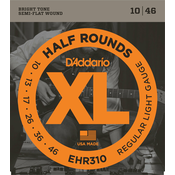 DAddario EHR 310 Half Round Regular Light