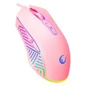 Rampage Miš SMX-G68 SPEAR Full RGB. 7D. Instant 704F, 7200DPI Programabilno Igralno ROZA