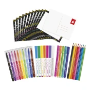 Výtvarný kufrík Coloring Box Janod 42 dielov J07419