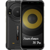 ULEFONE pametni telefon Power Armor 16 Pro 4GB/64GB, Black