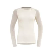 Devold Duo Active Merino 205 ženska majica s kratkimi rokavi, surovo bela (M)
