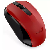 Genius NX-8008S, bežični miš, silent, crvena/crna