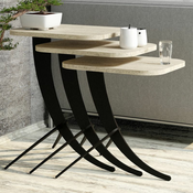 HANAH HOME Pion 3 Travertine