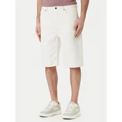 HUGO Jeans kratke hlače Skate 50555983 Écru Straight Fit