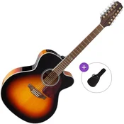 Takamine GJ72CE-12 Basic SET Brown Sunburst 12 žicana elektroakusticna gitara