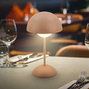 Briloner LED namizna svetilka na baterije Kugle, rjava, kovina, IP44, z možnostjo - Sodobni