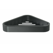 Kotna polica SMART, 170 x 30 x 170 mm, mat črna - Črna - Kovinske zlitine - Vijaki - Drugo - Polica