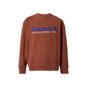 TIMBERLAND Majica ESTABLISHED 1973 slonovina/mornarska/konjak