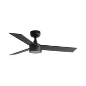 FARO 34296WT1S-LED prigušiva ventilator RUDDER S 18W/230V CCT, precnik 106 cm, braon/crna WT + daljinski upravljac