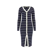 Guess Pletena obleka W5YK98 Z2YK2 Mornarsko modra Slim Fit